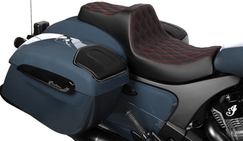 Drag Specialties Predator III 2-Up Seat – Indian Chieftain '25 & Challenger '20-'25