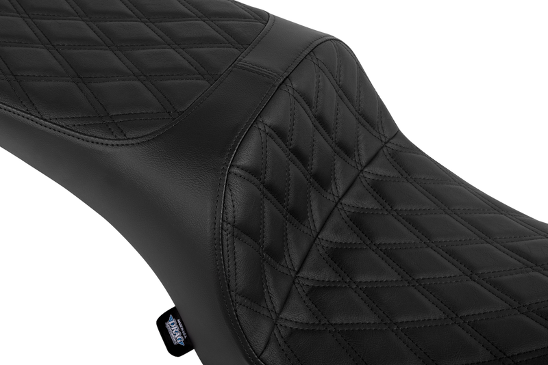 DRAG SPECIALTIES SEATS, Drag Specialties Seats Freedom Vinyl Seat with Double Diamond Black Stitch for Challenger 2020-2025 and Chieftain 2025 – Part 4722B