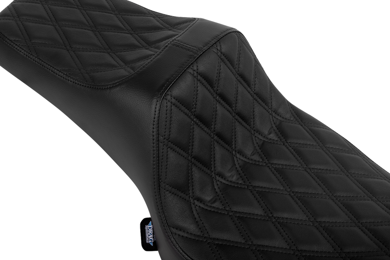 DRAG SPECIALTIES SEATS, Drag Specialties Predator III 2-Up Seat 4720B for Chieftain '25 and Challenger '20-'25