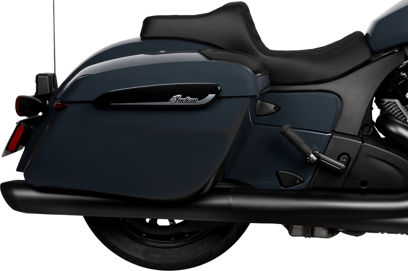 DRAG SPECIALTIES SEATS, Drag Specialties Predator III 2-Up Seat 4720B for Chieftain '25 and Challenger '20-'25