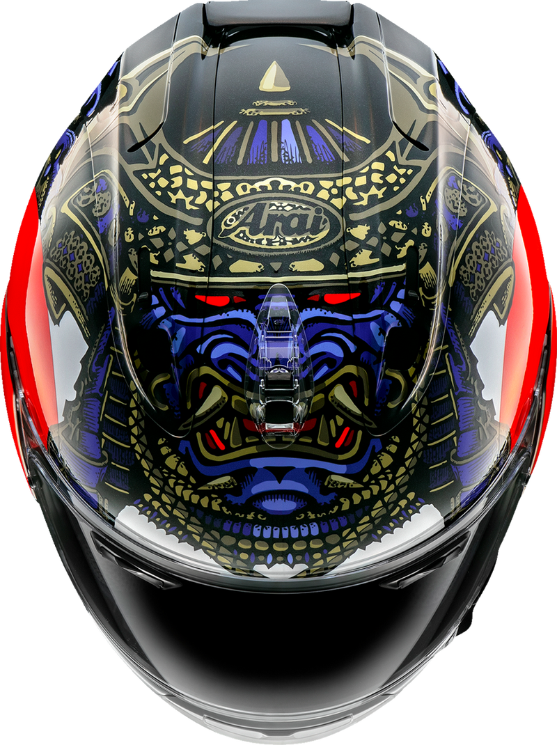 ARAI HELMETS, ARAI HELMETS Corsair-X Shogun Helmet Small – VAS Shield Mechanism and Advanced Safety Features