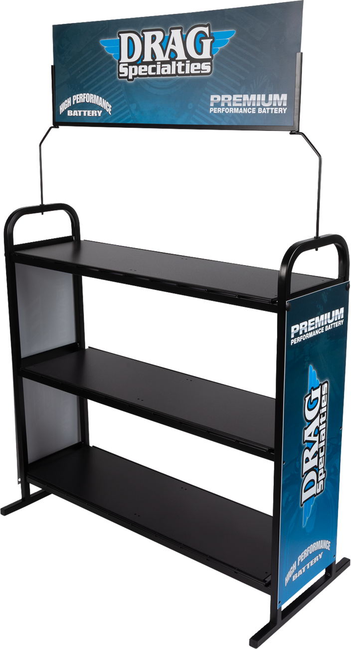 Drag Specialties Battery Display - Model DRG900RACK by Drag Specialties