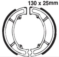 EBC Brakes 350 Brake Shoes 130x25mm