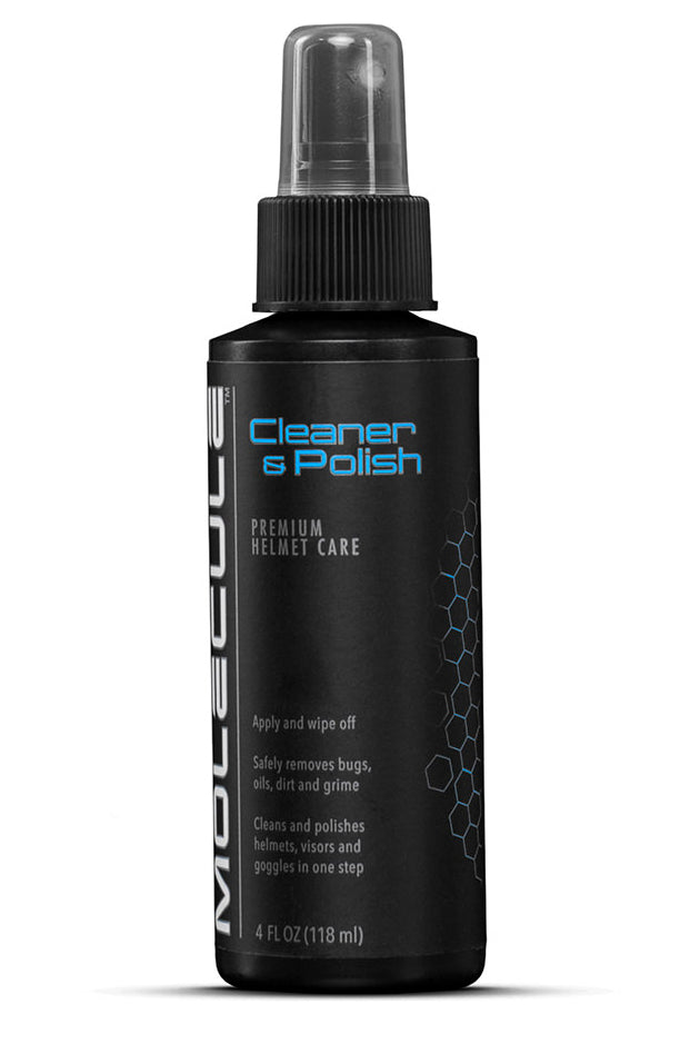Molecule Helmet Cleaner & Polish | 4 oz | Safe for All Helmet Finishes