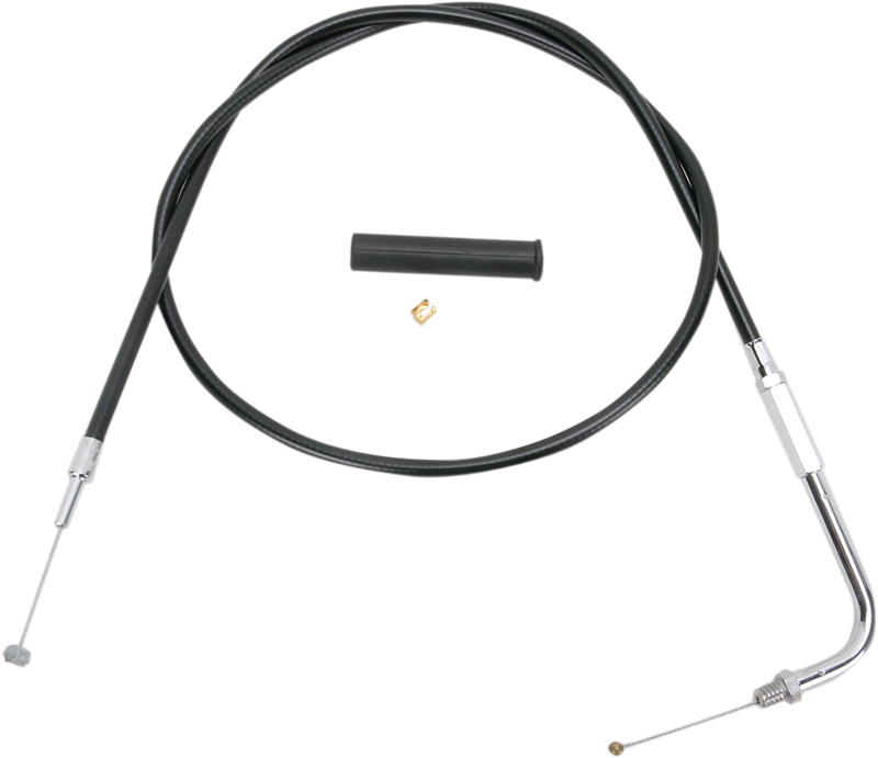 DRAG SPECIALTIES Black Vinyl Throttle Cable - 36" 4330336B