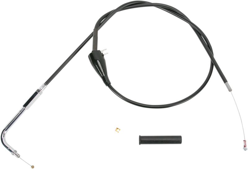 DRAG SPECIALTIES Black Vinyl Idle Cable 38-1/16" Part Number 4341700B