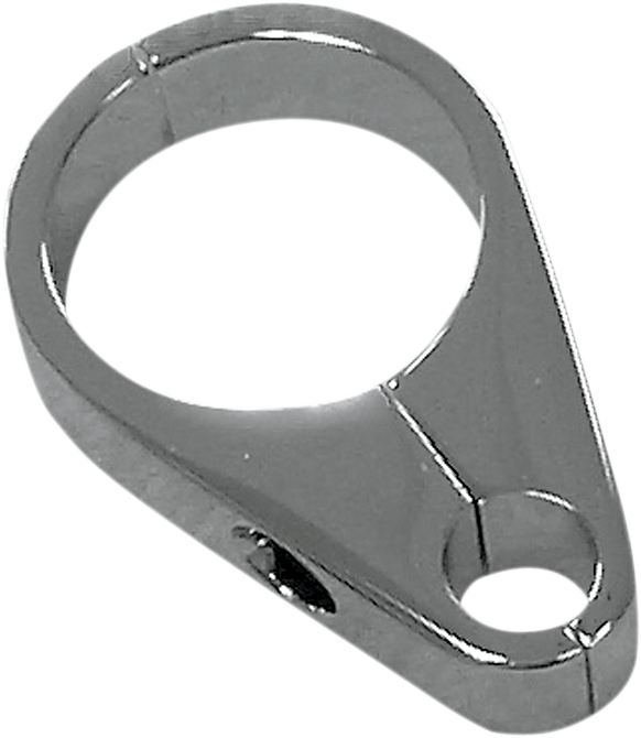 DRAG SPECIALTIES, Drag Specialties Clutch Cable Clamp - 1-1/4 inch Chrome Part 0658-0035