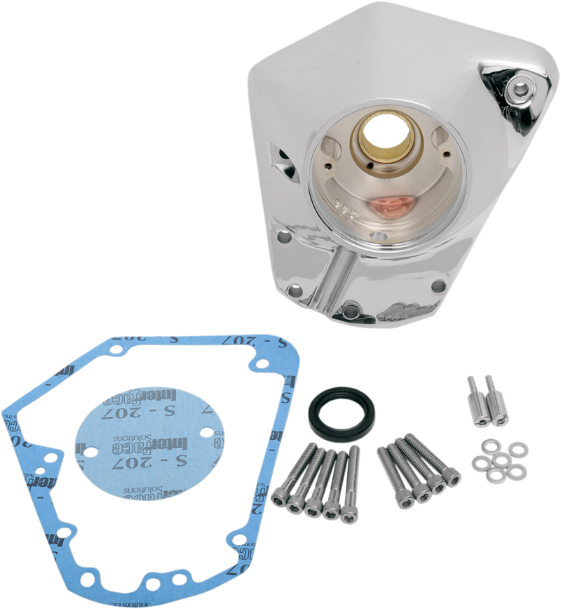 DRAG SPECIALTIES Chrome Cam Cover for EVO Big Twin - Part 35-0025