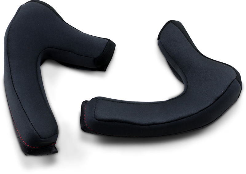 Z1R, Z1R Road Maxx Cheek Pads - Black - XL (Part Number 0134-2612) for Z1R Helmets