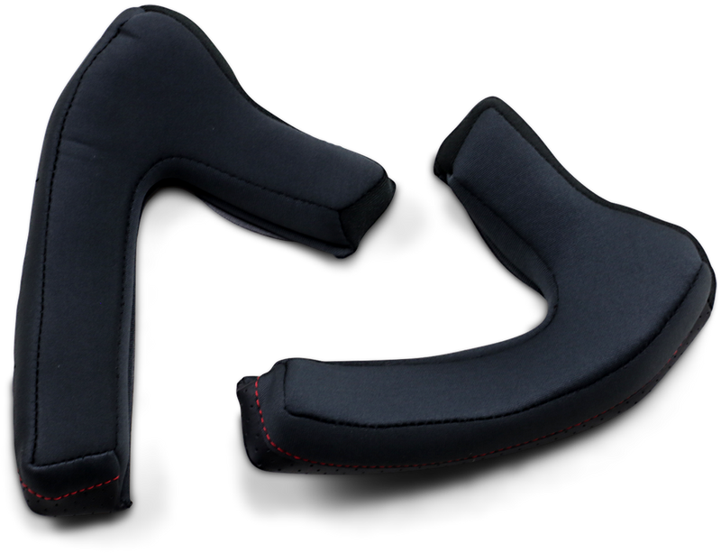 Z1R, Z1R Road Maxx Cheek Pads for 2XL Helmets – Black - Part 0134-2613