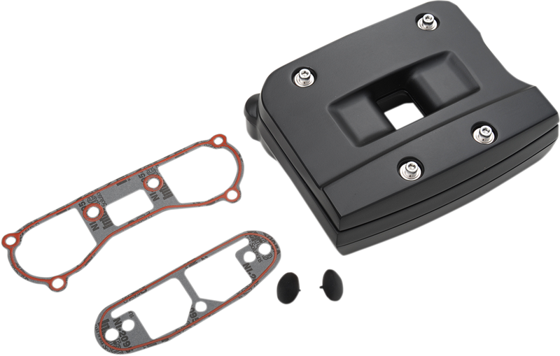 DRAG SPECIALTIES Rocker Box for Evo Big Twin - Part Number 037006, Black Finish