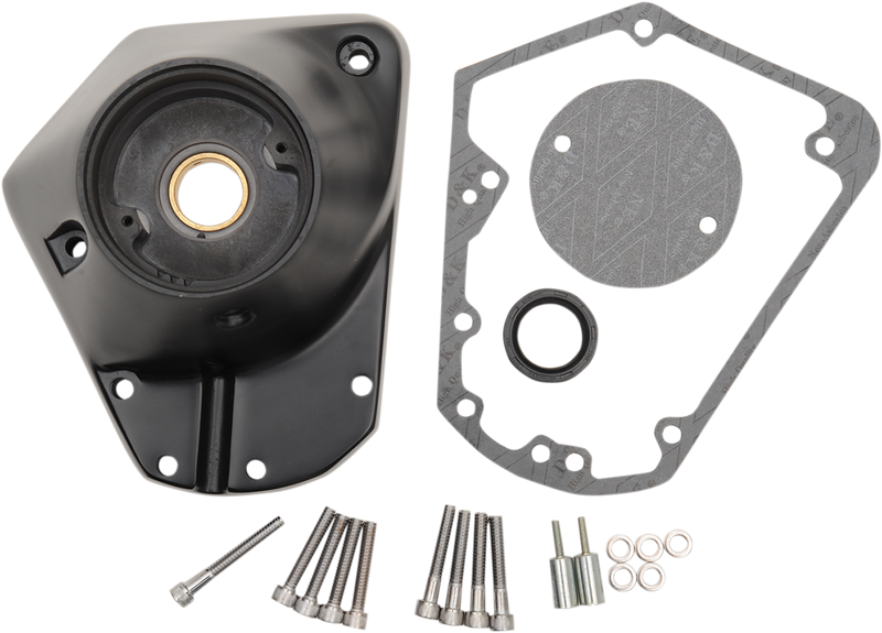 DRAG SPECIALTIES Satin Black EVO Big Twin Cam Cover 35-0025SB
