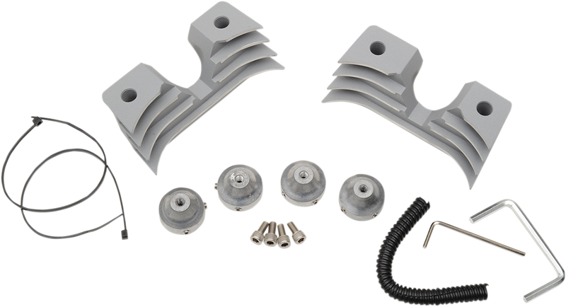 Drag Specialties Spark Plug Cover Silver for Harley Sportster 63425