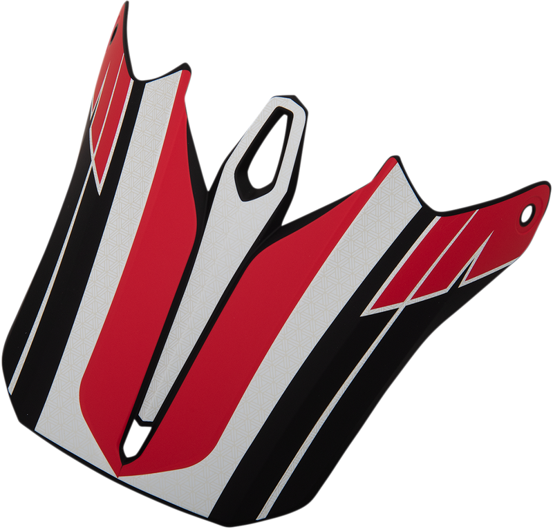 Z1R, Z1R F.I. Visor Kit - Hysteria - Red/White by Z1R, Part Number 0132-1362