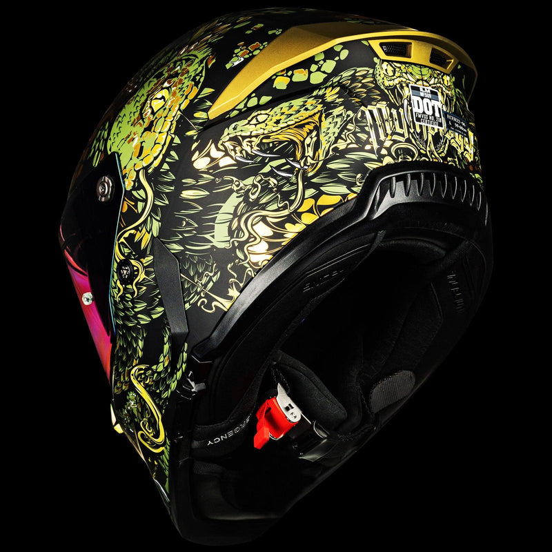 ILM Full Face Motorcycle Helmets Racing Helmet Model MF509