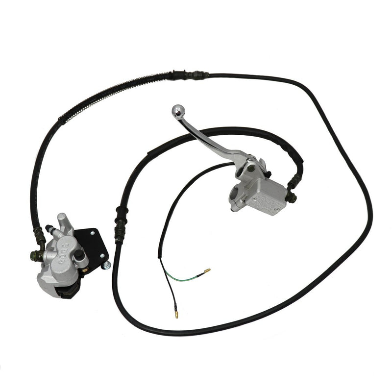 Universal Parts Rear Hydraulic Brake Assy; 125/150cc Scooter