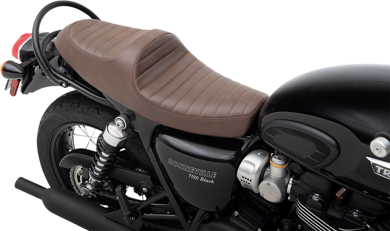 Z1R, Z1R Predator III Seat - Brown with Classic Stitch for Triumph 0810-2210