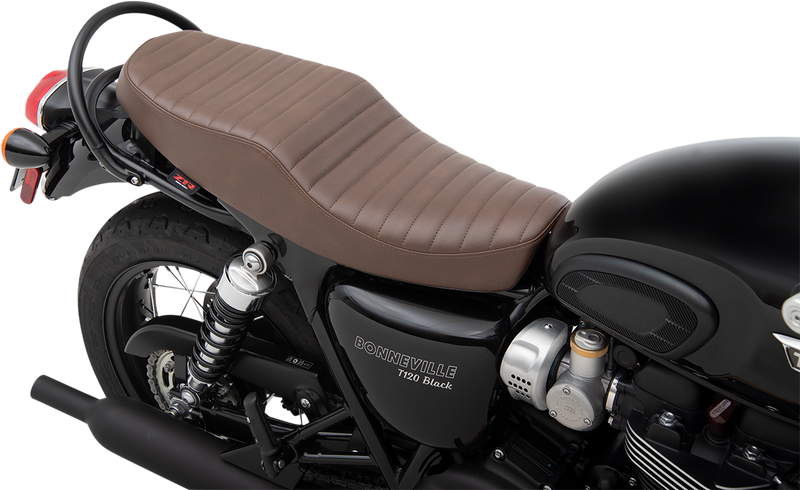 Z1R, Z1R Retro Classic Vinyl Seat - Brown, Part Number 0810-2215