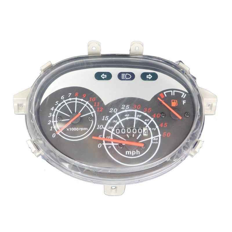 Universal Parts Speedometer | BT49QT-7 Handsome Boy 50cc