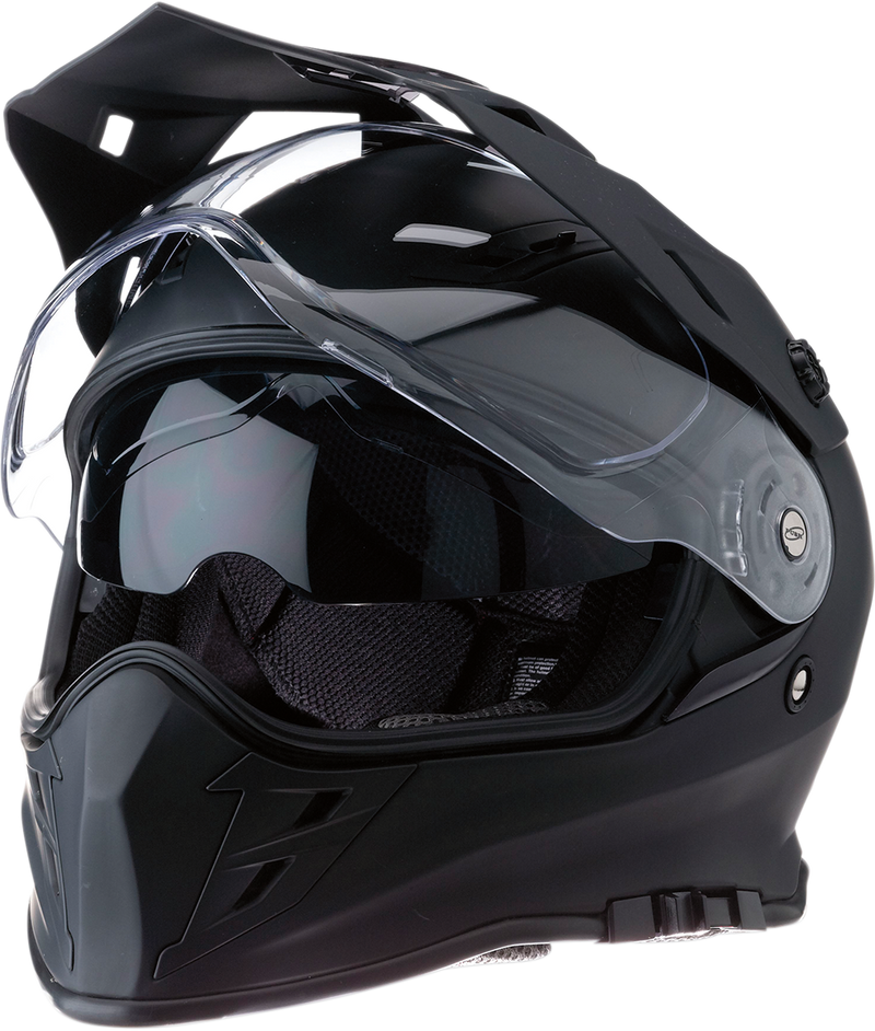 Z1R, Z1R Range Dual Sport Helmet - Flat Black (Size XS) - Part 0101-10868