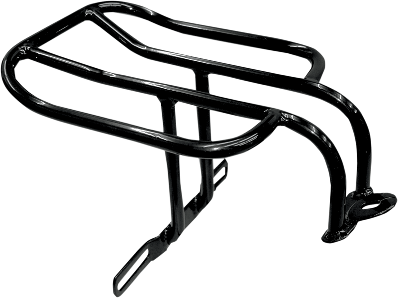 Drag Specialties XL Luggage Rack - Black - Part Number 77-0054B