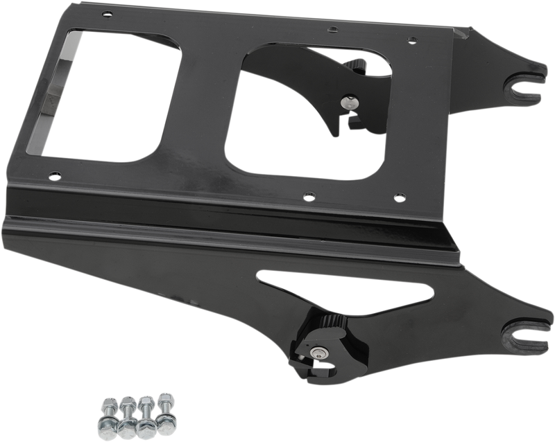 DRAG SPECIALTIES Tour Box Mount for Dresser Models - Black C77-0083GB