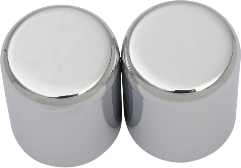 DRAG SPECIALTIES Docking Covers - Small Chrome C77-0099C