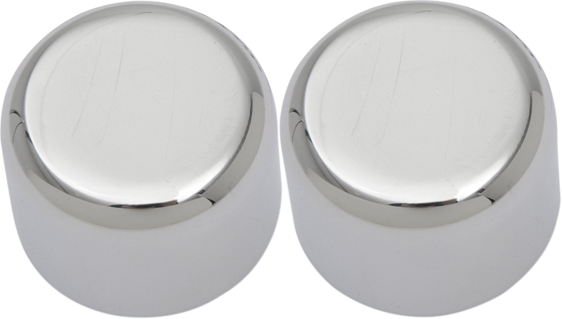 Drag Specialties C77-0100C Chrome Docking Covers - Short for Detachable Accessories