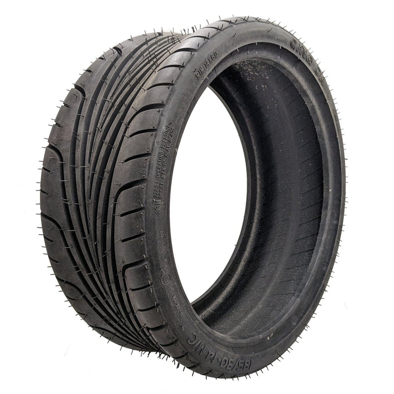 Qing Da 185/30-14 Tubeless Tire: Maddog Gen V 50, 150cc