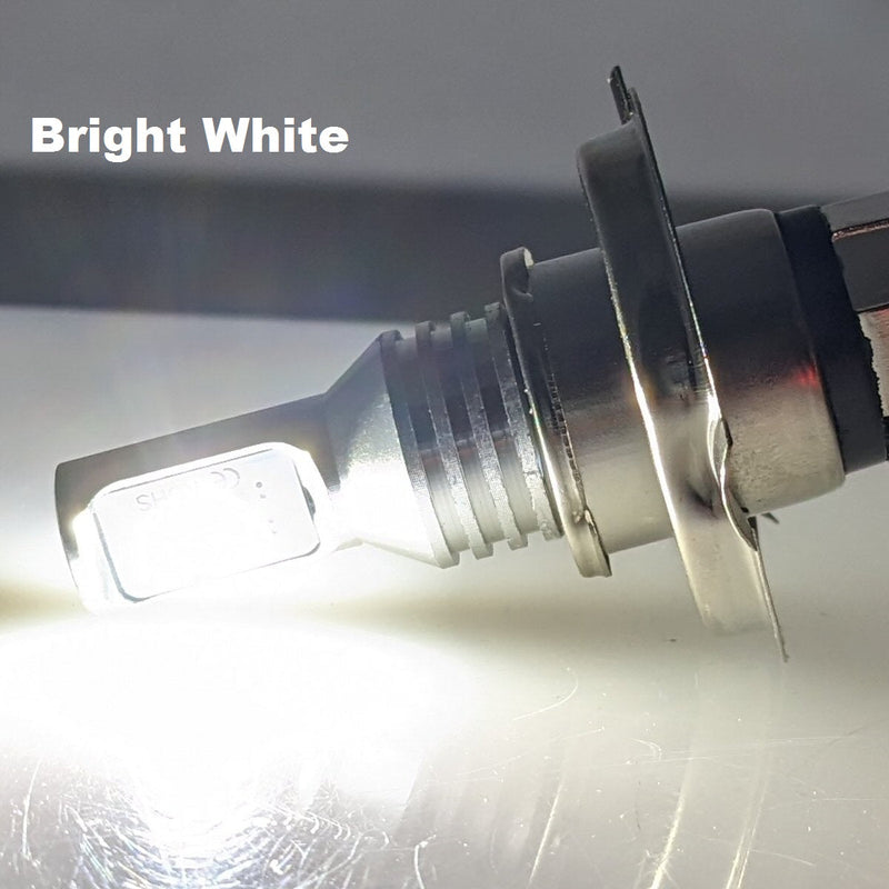 Universal Parts 12V 35W LED H4 Headlight Bulb- Choose Color