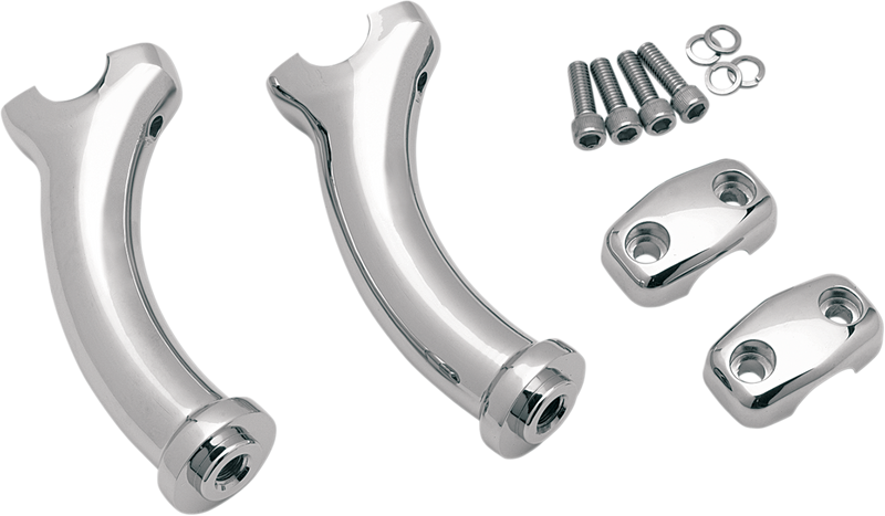 DRAG SPECIALTIES, Drag Specialties 5-1/2 Inch Deuce Style Handlebar Risers - Part #56033-00
