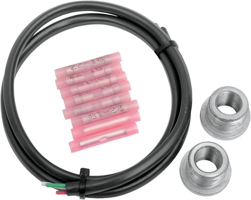 Drag Specialties O2 Sensor Bung Adapter Kit 18 mm to 12 mm - Part 1861-0594