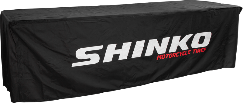 SHINKO, Shinko 8 ft Black Table Cloth 87-4984 for Elegant Dining and Events