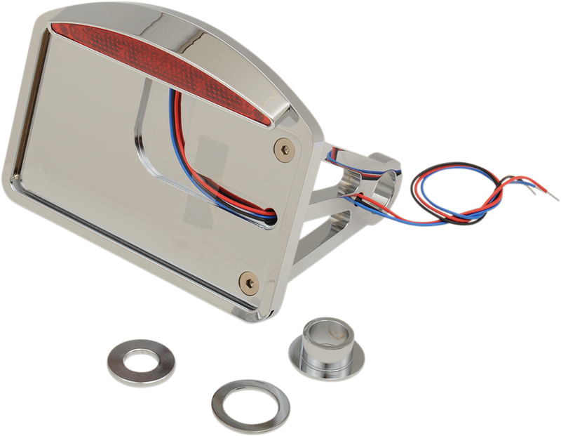 DRAG SPECIALTIES Side Mount Taillight and License Plate Mount P28-6142