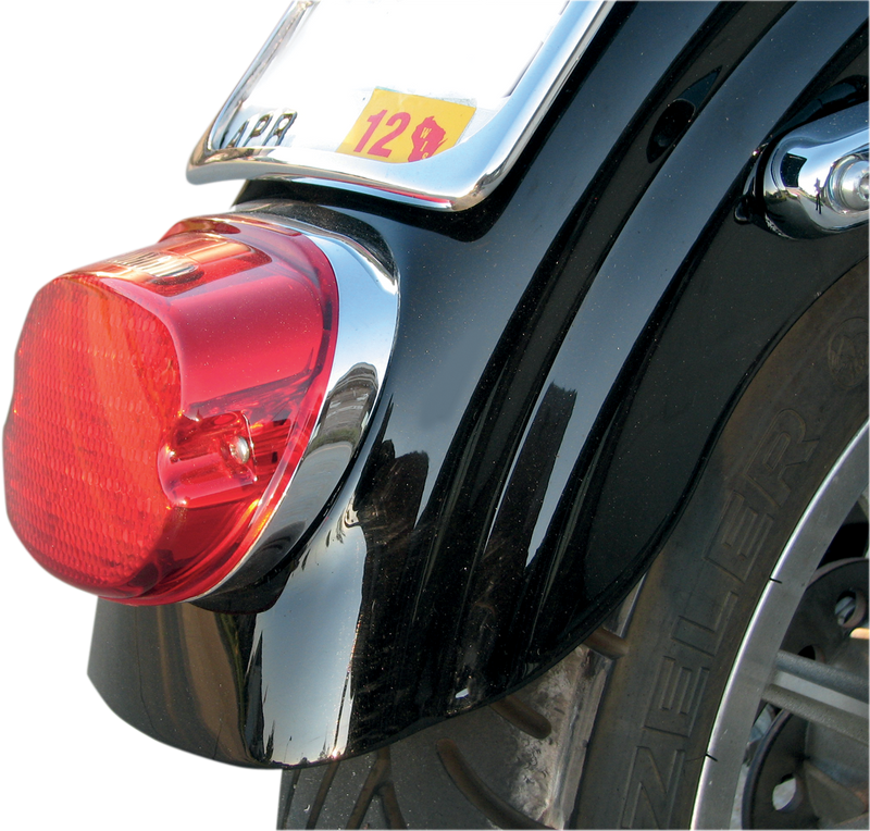 DRAG SPECIALTIES L24-0436CRLED Top Tag Light – Red LED Taillight for Enhanced Visibility