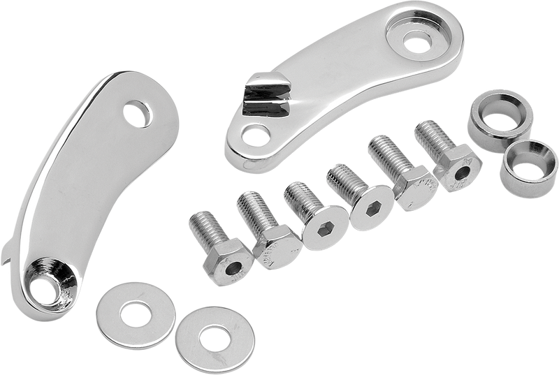Drag Specialties Front Turn Signal Mount Kit for Harley-Davidson '89-'17 – Part 20-0377-BC202