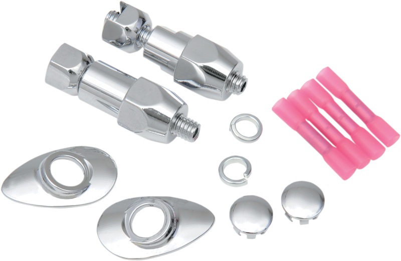 Drag Specialties Turn Signal Relocation Kit for Rear Softail Models L32-03A2