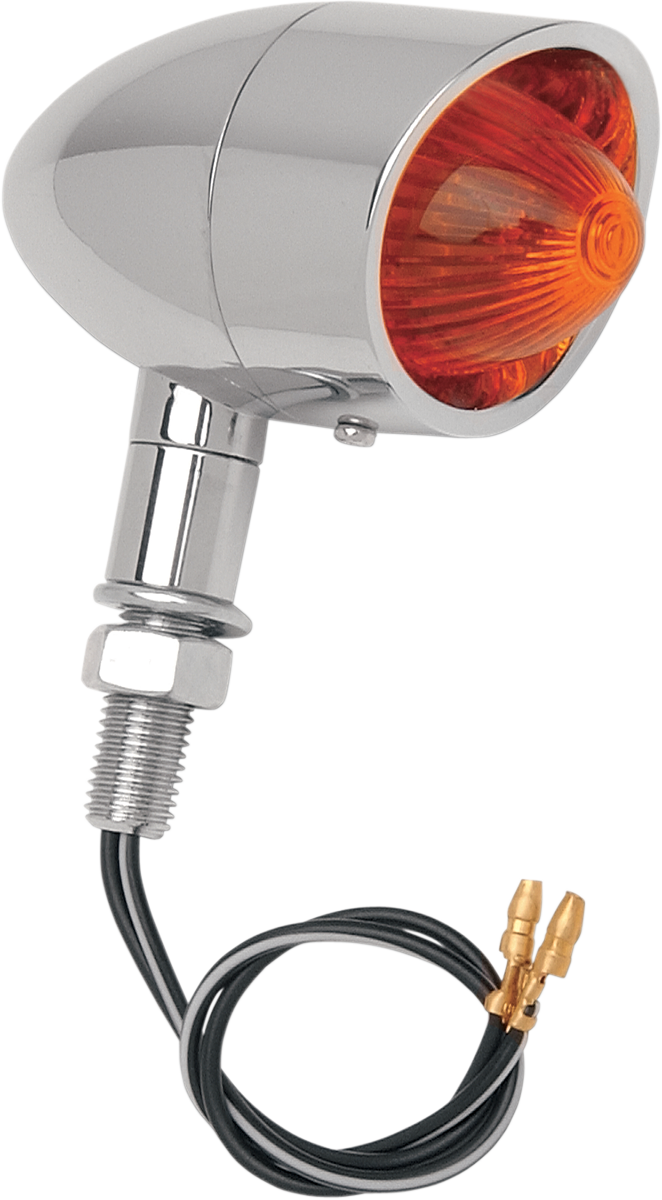 DRAG SPECIALTIES Mini Retro-Style Marker Light - Amber and Red - Part Number 20-6053SBA/R1