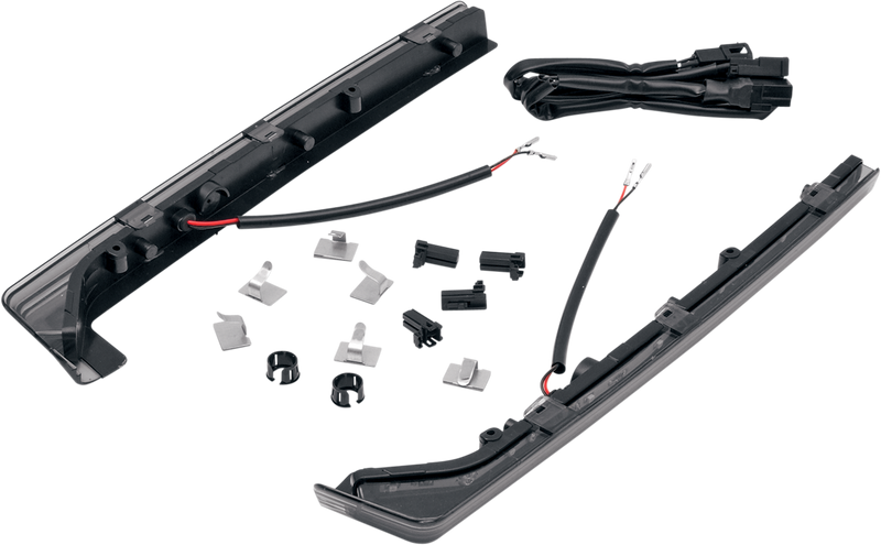 DRAG SPECIALTIES Smoke Lens Side Light Kit Part #12-0095MK