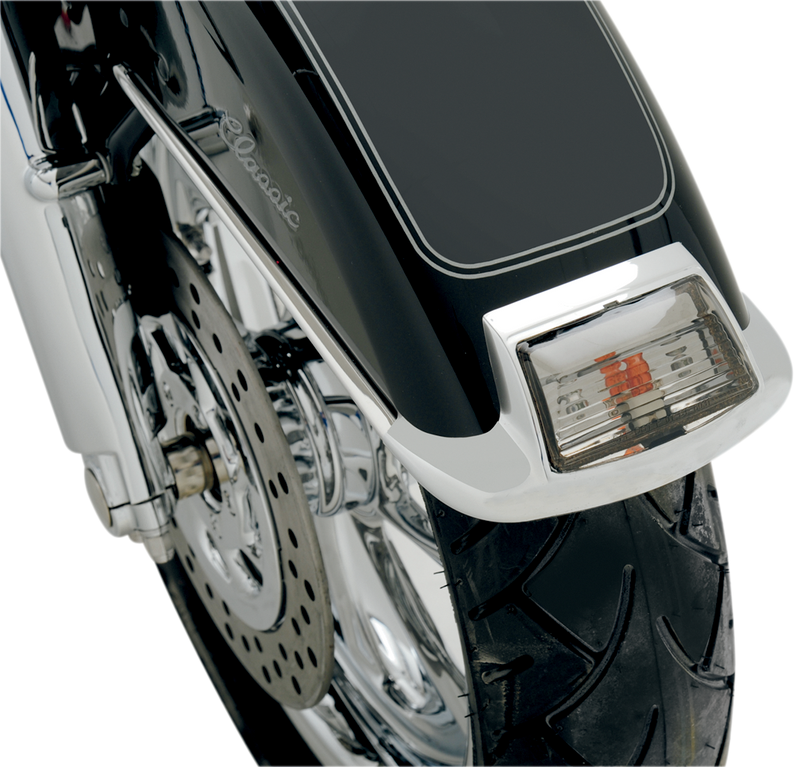 DRAG SPECIALTIES Fender Tip Light - Smoke F51-0643M for OEM and Aftermarket Motorcycles