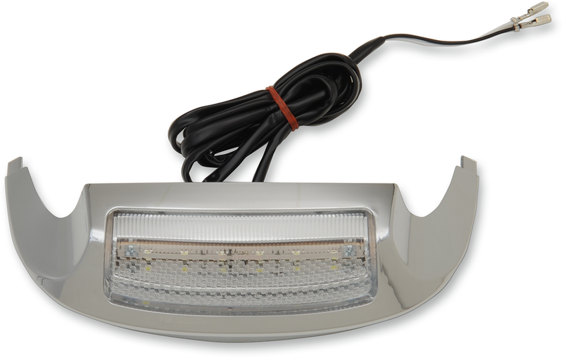 Drag Specialties Front Fender Tip Light for 2014-2022 Harley-Davidson FLT Models - Clear F51-0646CE