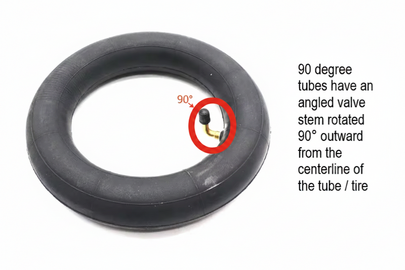 Green Line 10x2.5 / 2.75 Inner Tube - Angled Valve 90°