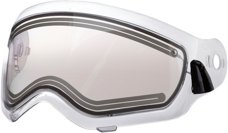Z1R, Z1R Range Shield Electric Dual Pane Clear Replacement - Part 0130-0796
