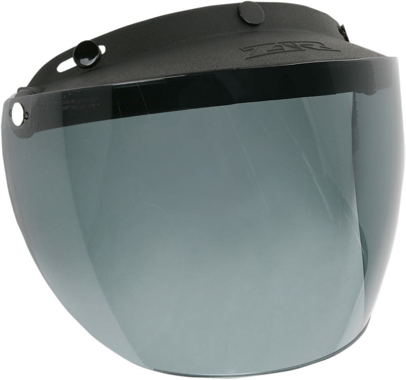 Z1R, Z1R 3-Snap Shield Smoke for Open-Face Helmets - Part 0131-0063