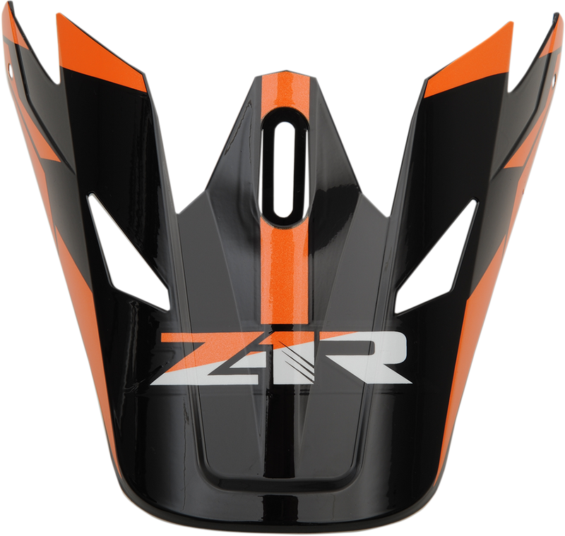 Z1R, Z1R Rise Visor Kit - Orange (Part Number 0132-1084) for Z1R Rise Helmets