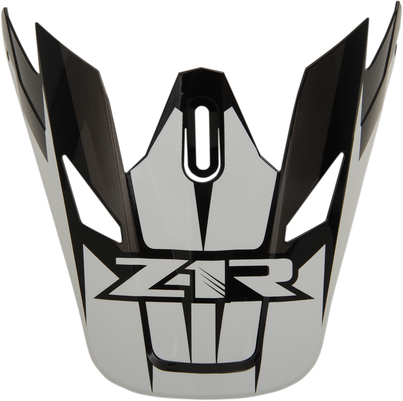 Z1R, Z1R Rise Visor Kit - Ascend - Black and White for Z1R Rise Helmets (Part #0132-1245)