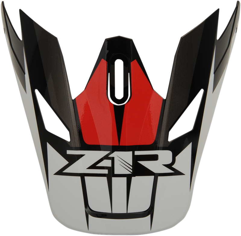 Z1R, Z1R Rise Visor Kit - Ascend Red (Part Number 0132-1247) for Z1R Rise Helmets