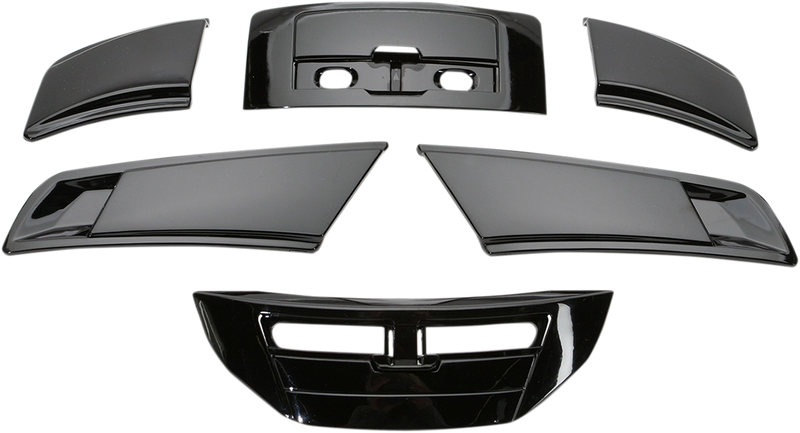 Z1R, Z1R Youth Strike Vent Kit - Black (Part Number 0133-0241)