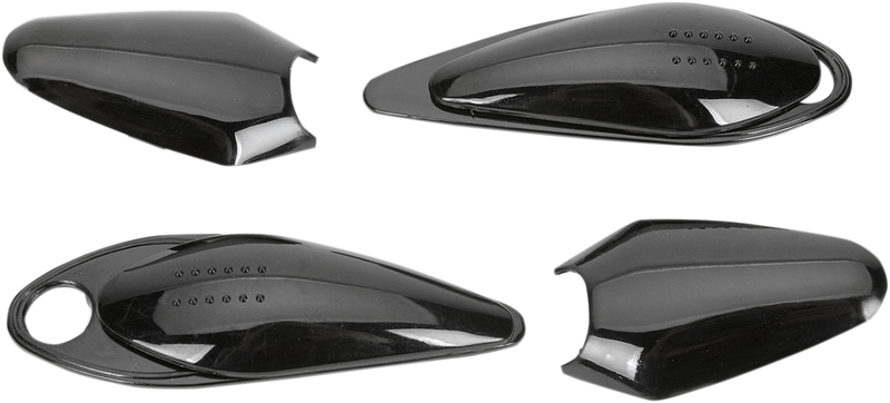 Z1R, Z1R Ace Vent Kit - Black by Z1R, Part Number 0133-0244