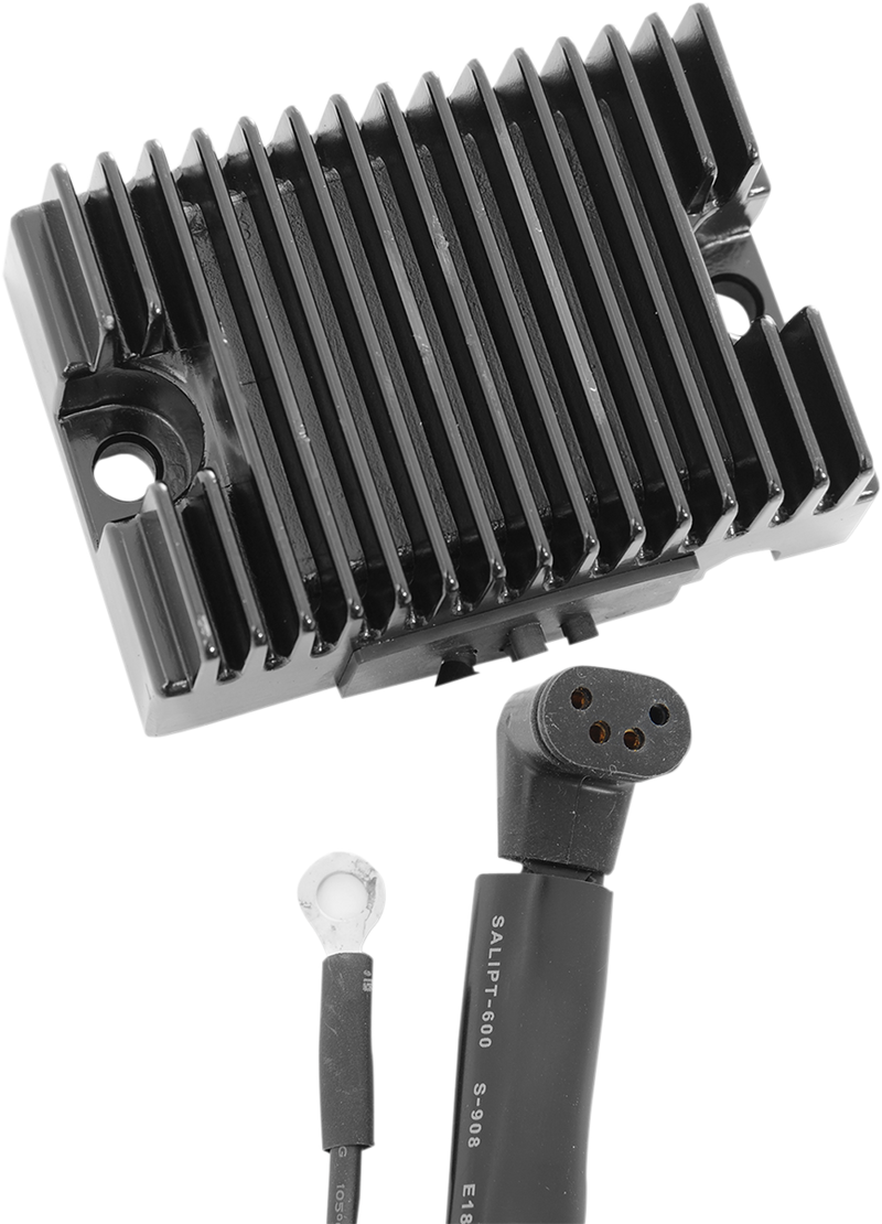 DRAG SPECIALTIES, DRAG SPECIALTIES Regulator for '70-'75 Big Twin - Black (Part #74510-70BK)